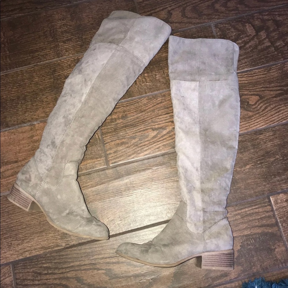 Over the knee boots